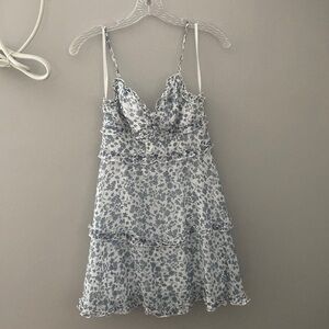 Floral spaghetti strap dress